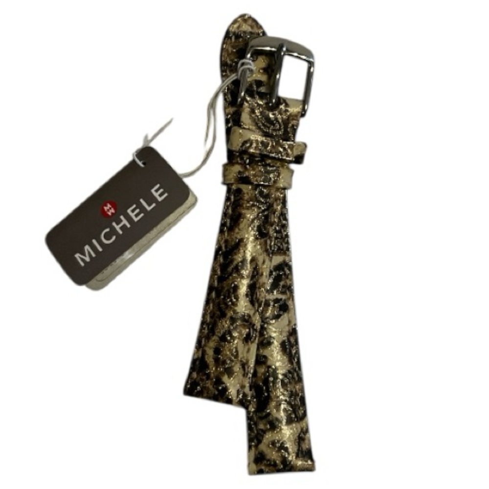 Michele Brand Cheetah Print Watch Band